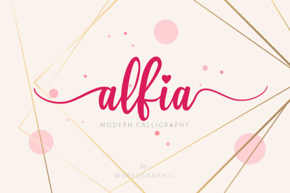 Alfia: A Handwritten Font for Timeless Editorial Design