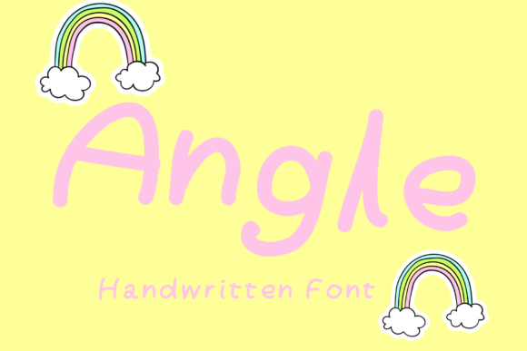 Angle: A Handwritten Font for Editorial Expression