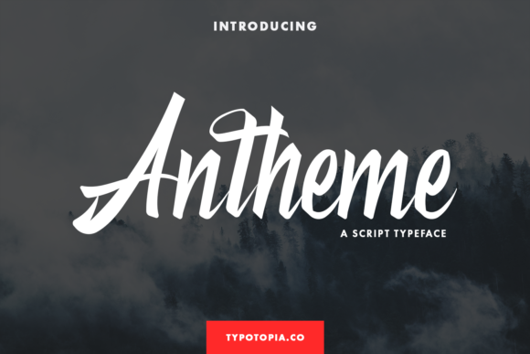 Antheme: A Font That Breathes Life into Handmade Creations