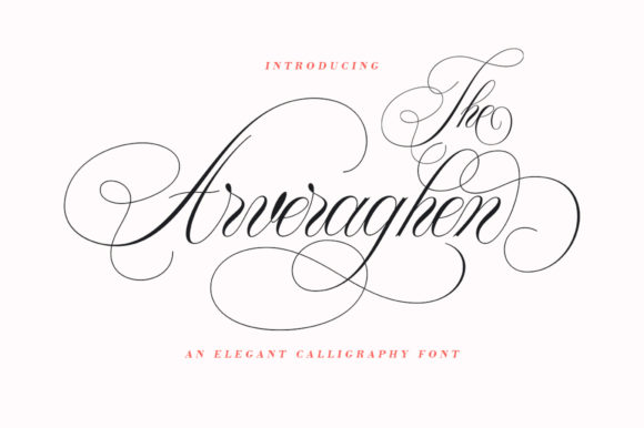 Arveraghen: A Handwritten Font for Digital Creativity