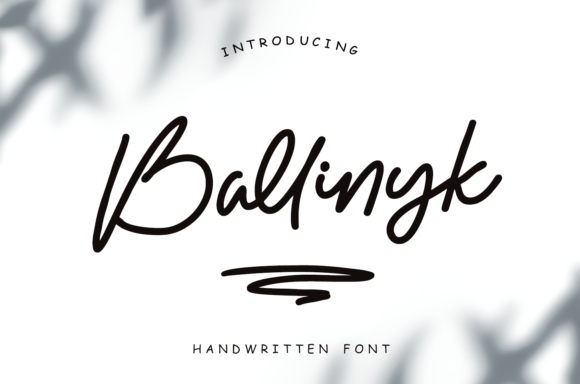 Ballinyk: The Font That Elevates Your Brand
