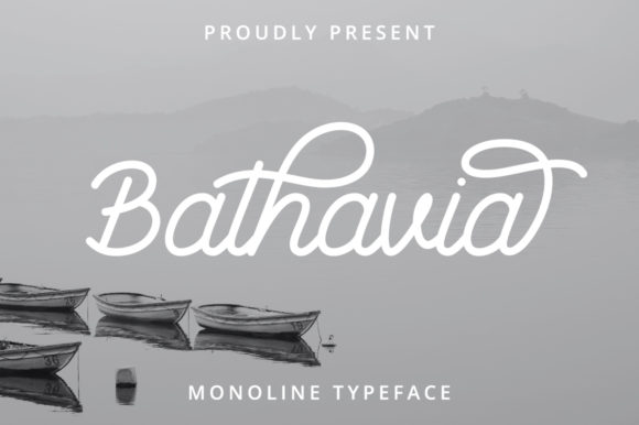 Bathavia: A Script Font That Elevates Digital Branding