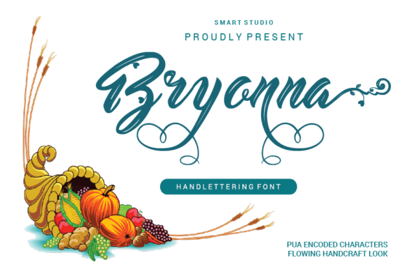 Bryonna: A Handwritten Font for Creative Branding