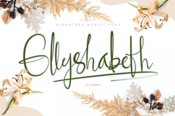 Ellyshabeth: A Script Font for Campaigns That Speak with Elegance