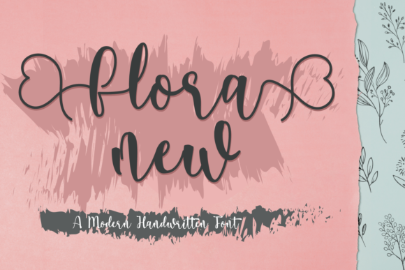 Flora: A Script Font for Elegant Web Design
