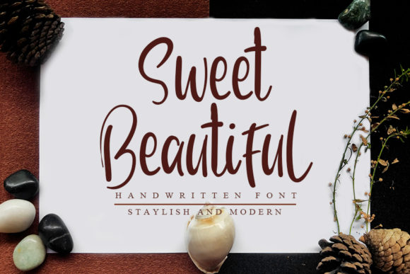 Font That Speaks: Sweet Beautiful for Your Brand