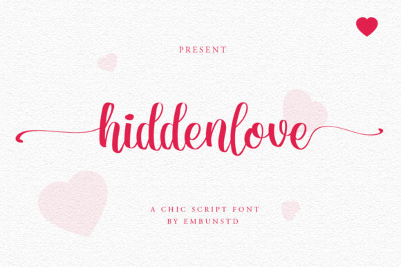 Hidden Love: The Font That Elevates Your Brand