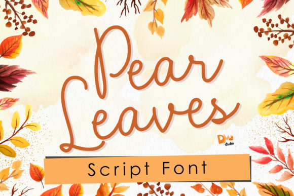Pear Leaves: A Font for Thoughtful Design