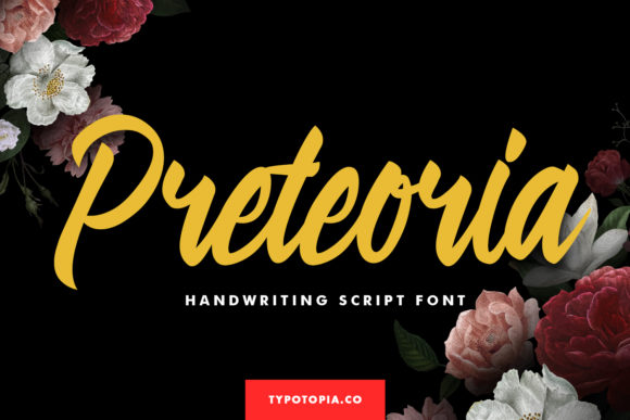 Preteoria: The Timeless Script Font for Powerful Digital Campaigns