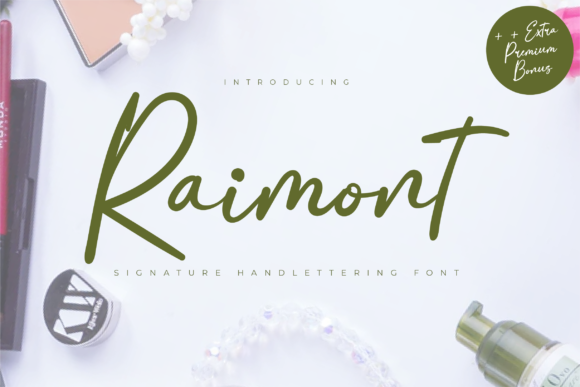 Raimont: A Handwritten Font for Editorial Elegance