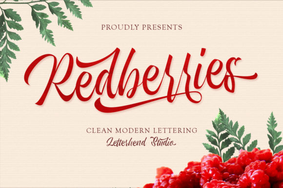 Redberries: A Timeless Handwritten Font for Branding