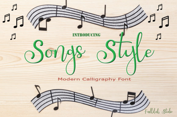 Songs Style: A Script Font for Digital Design