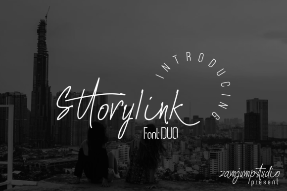 Sttorylink: A Handwritten Font That Elevates Branding